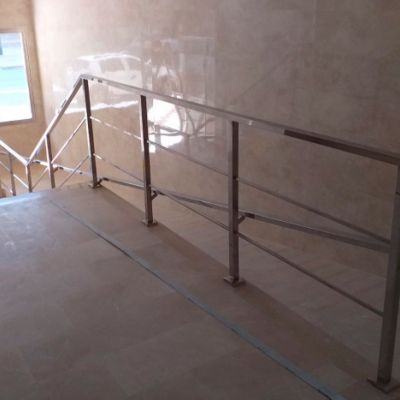 Barandillas de acero inoxidable en Málaga